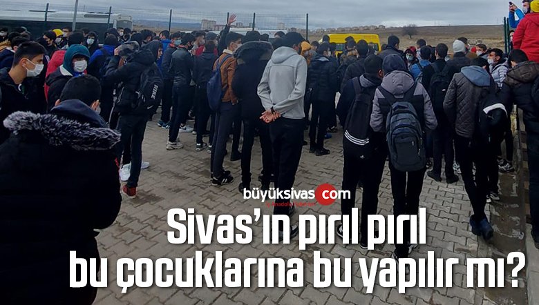 Sivas’ın pırıl pırıl bu çocuklarına bu yapılır mı?
