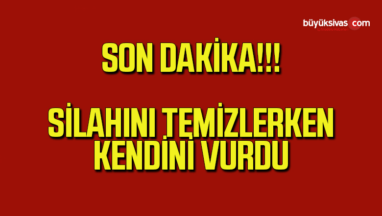 silahını temizlerken