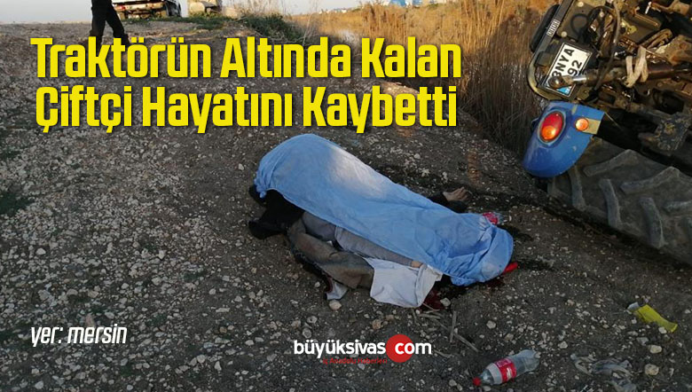 traktörün altında