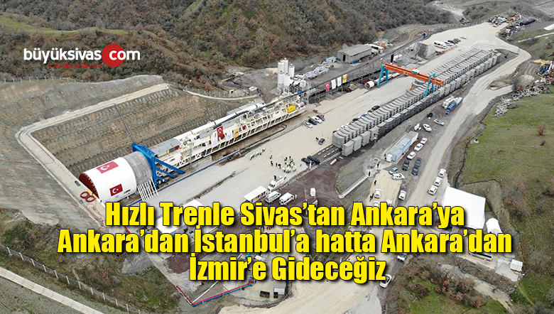 Türkiye’nin en büyük TBM makinesi YHT tünelini açılıyor