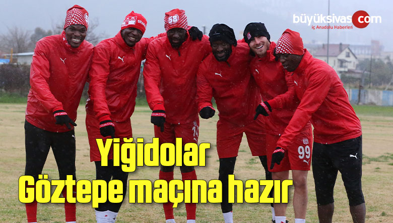Yiğidolar, Göztepe maçına hazır