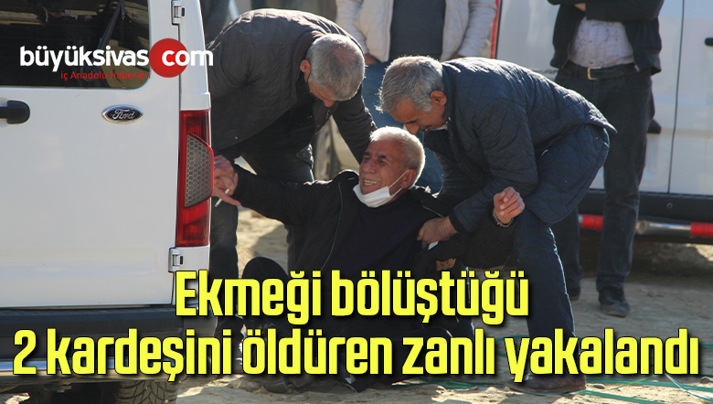 Ekmeği bölüştüğü 2 kardeşini öldüren zanlı yakalandı