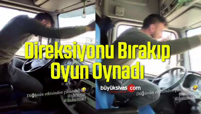 direksiyonu bırakıp