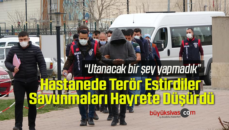Hastanede Terör Estirdiler, Savunmaları Hayrete Düşürdü
