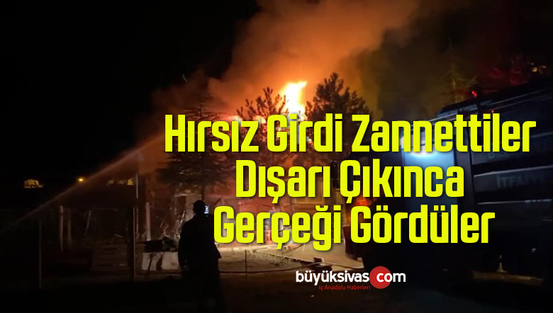 Hırsız Girdi Zannettiler Dışarı Çıkınca Gerçeği Gördüler