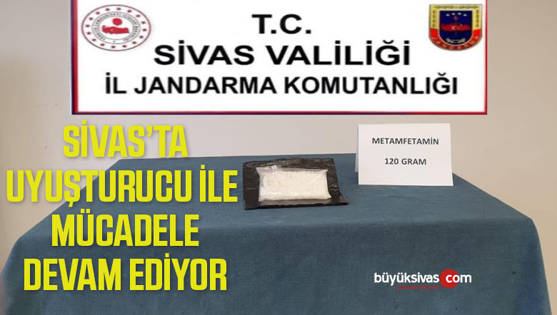 Jandarma Ekipleri, 120 Gram Meteamfetamin Ele Geçirdi