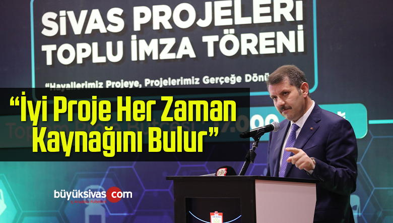 ORAN Ve DAP Sivas Projeleri Toplu İmza Töreni Gerçekleştirildi