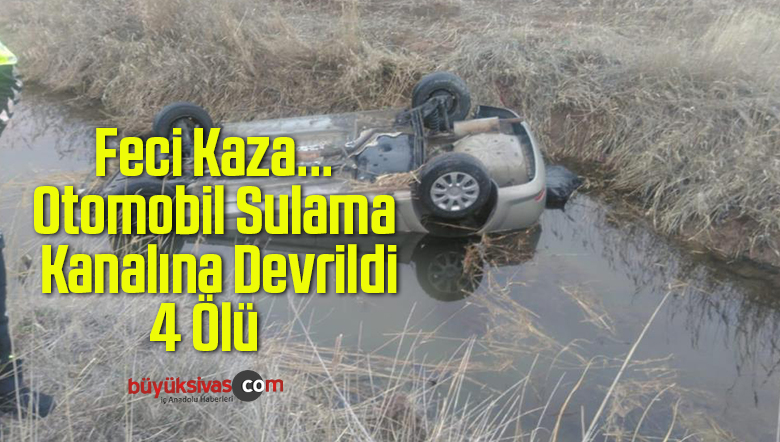 sulama kanalına