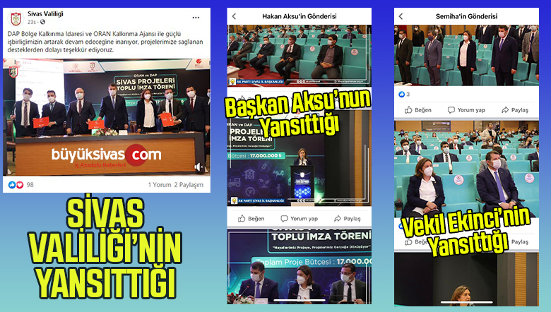 AK Parti Cenahından Sivas Belediye Başkanı Hilmi Bilgin’e Sansür Çabası