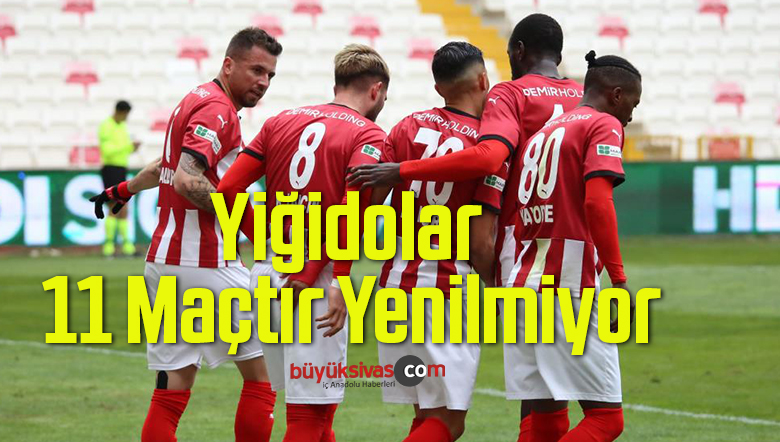 Yiğidolar 11 Maçtır Yenilmiyor
