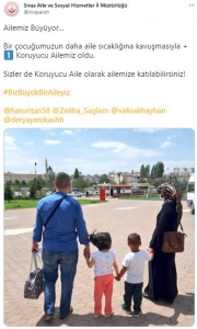 Sivas’ta kimsesiz çocukları evlat edinenlere teşekkür ederiz