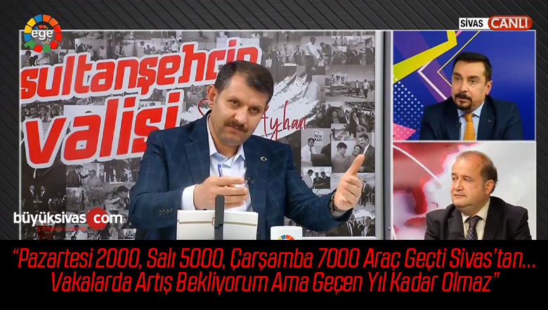 Sivas Valisi Salih Ayhan Merak Edilen Konuları Tek Tek Anlattı! Vakalar Artar mı?