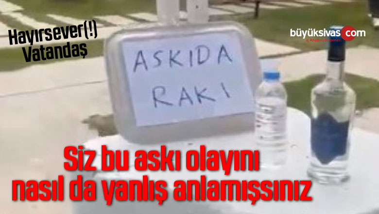 Askıda rakı