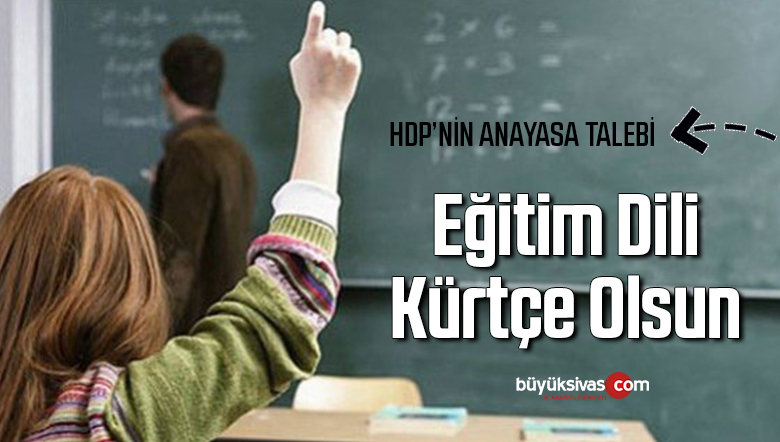 HDP: Kürtçe Anayasa ile korunsun