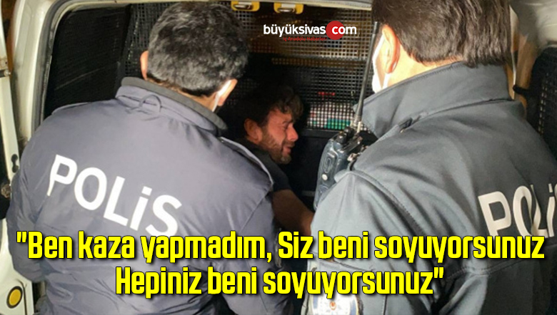 Kısıtlamada boş yolda duvara çarpan sürücü ile polis arasında ilginç diyalog