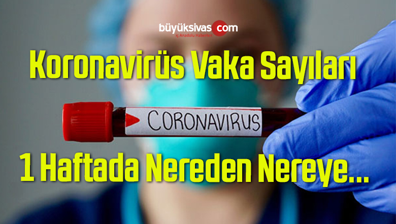 Koronavirüs Vaka Sayıları 1 Haftada Nereden Nereye…