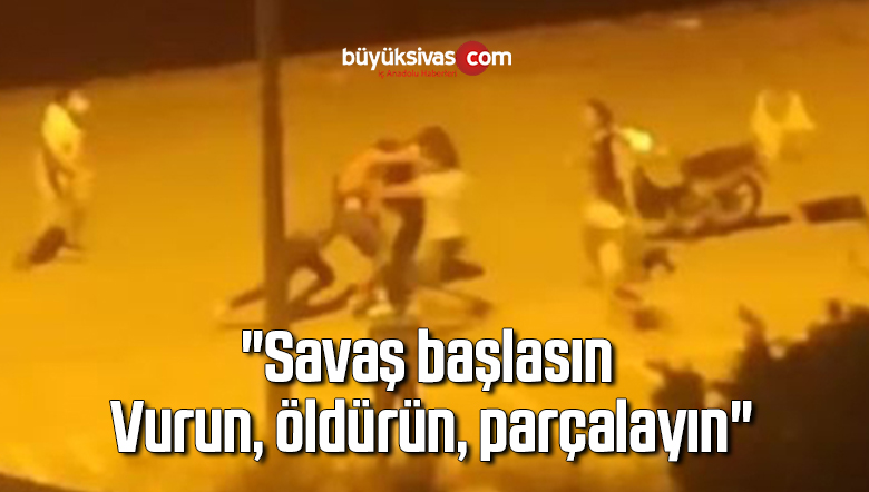 Gençlerin uçan tekmeli kavgasını çekti, sözleriyse pes dedirtti