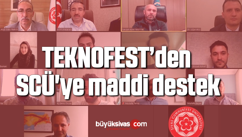 TEKNOFEST’den SCÜ’ye maddi destek