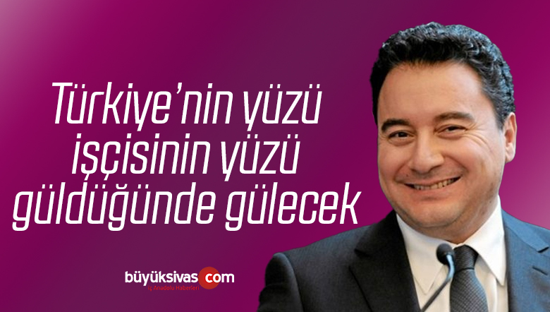 Deva Partisi Genel Başkanı Ali Babacan’ın 1 Mayıs videosu