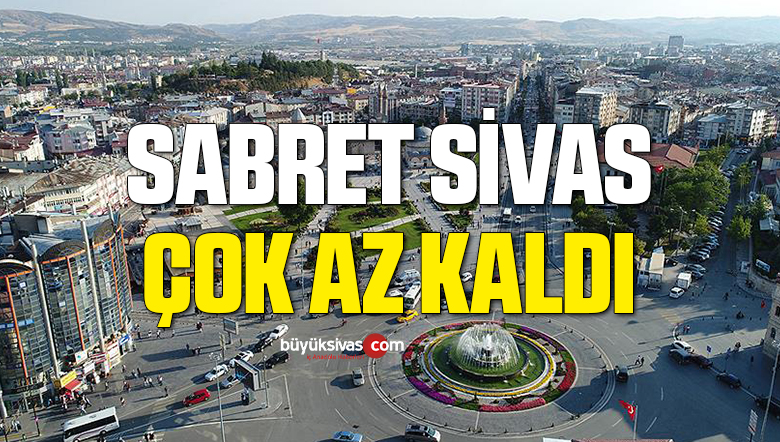 Sivas’ta Vakalar Sıfıra Yakın Hastaneler Boşalmak Üzere