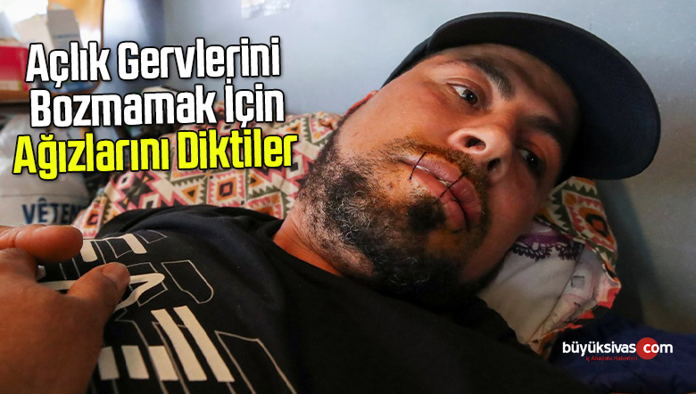 Göçmenler açlık grevinde