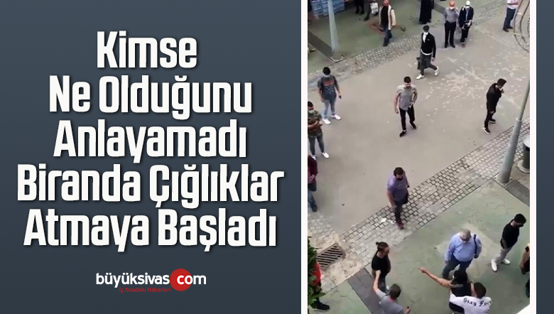 Kimse Ne Olduğunu Anlayamadı, Biranda Çığlıklar Atmaya Başladı