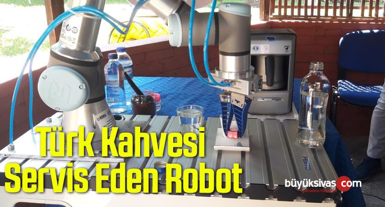 Türk Kahvesi Servis Eden Robot