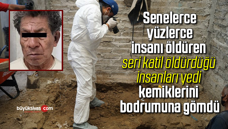 Seri katilin evinden 3 bin 787 adet insan kemiği çıktı
