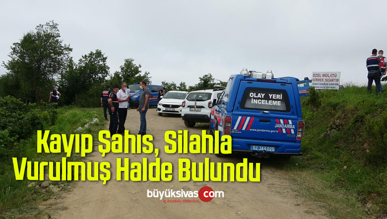 Kayıp Şahıs, Silahla Vurulmuş Halde Bulundu