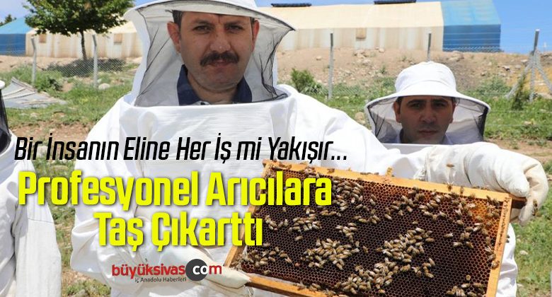 Vali Profesyonel Arıcılara Taş Çıkarttı