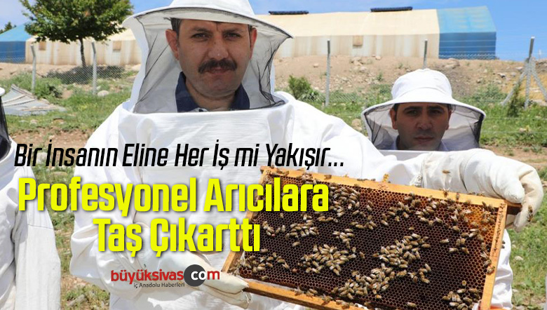 Vali Profesyonel Arıcılara Taş Çıkarttı