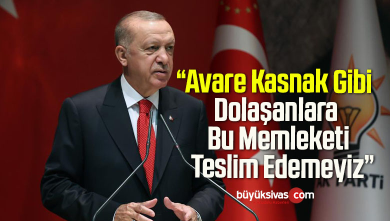 Cumhurbaşkanı Erdoğan: “Avare Kasnak Gibi Dolaşanlara Bu Memleketi Teslim Edemeyiz”
