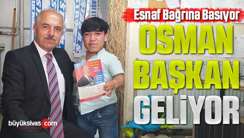 Başkan Adayı Osman Nuri Kuruçay 4 Bölgenin Esnafı ile