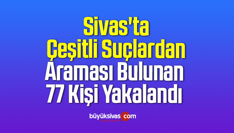 çeşitli suçlardan