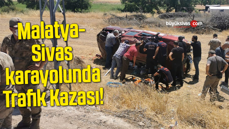 Kontrolden çıkan araç devrildi: 5 yaralı