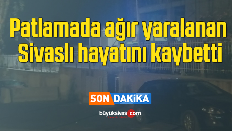 Gemi sökümü sırasındaki patlamada ağır yaralanan işçi hayatını kaybetti