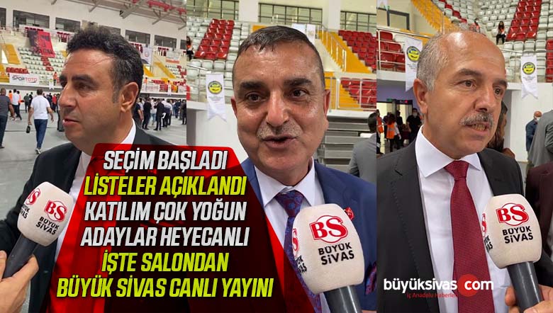 Sivas Esnaf ve Sanatkarlar Kredi ve Kefalet Kooperatifi seçimi devam ediyor