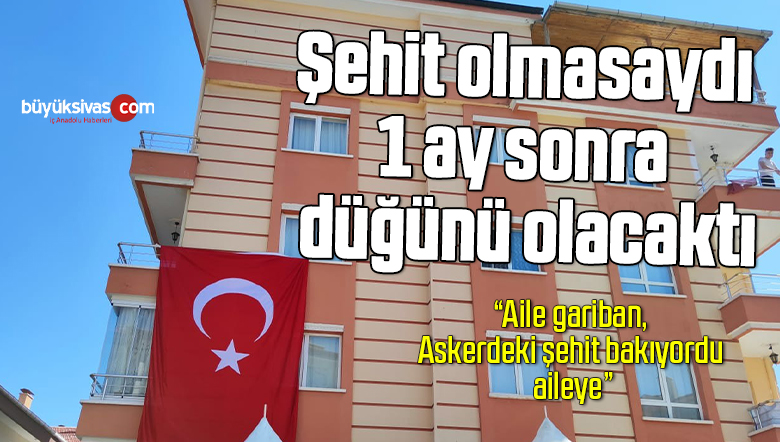 7 kardeşin en büyüğü olan şehit Emrah Arslan’ın 1 ay sonra düğünü olacaktı