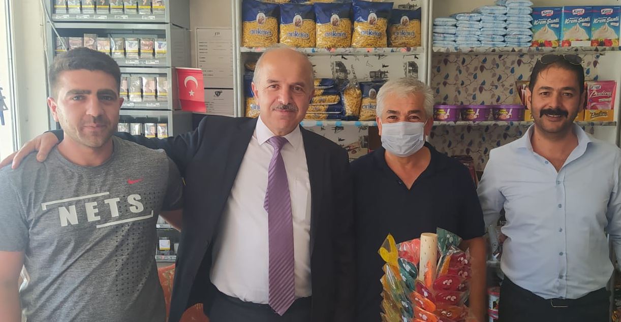 Başkan Adayı Kuruçay Esnaf Ziyaretlerini Aralıksız Sürdürüyor