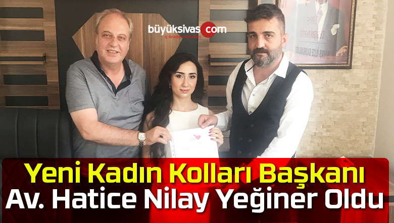 Türkiye Değişim Partisi Kadın Kolları Başkanı Av. Hatice Nilay Yeğiner