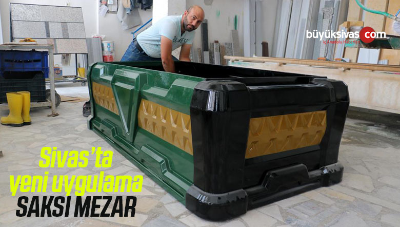 Batıda saksı mezar olarak kullanılıyor, 40 yıl ömrü var