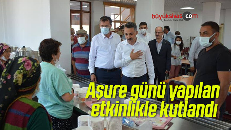 Aşure günü yapılan etkinlikle kutlandı