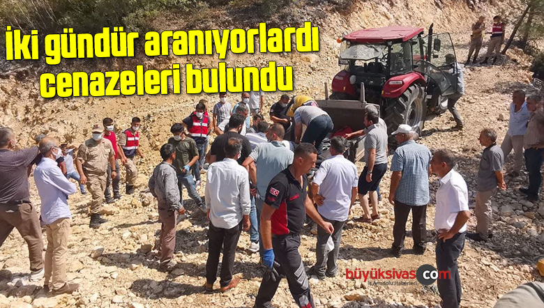 İki gündür aranıyorlardı, cenazeleri bulundu
