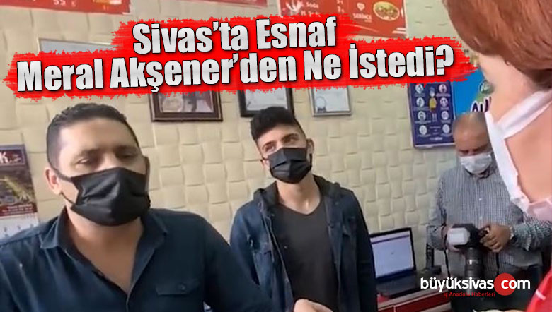 Esnaf Meral Akşener