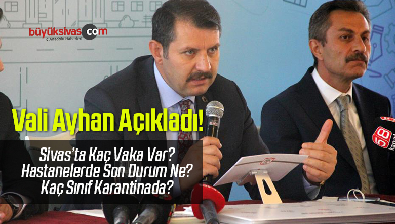 Sivas’ta Okullarda Covid karantinası