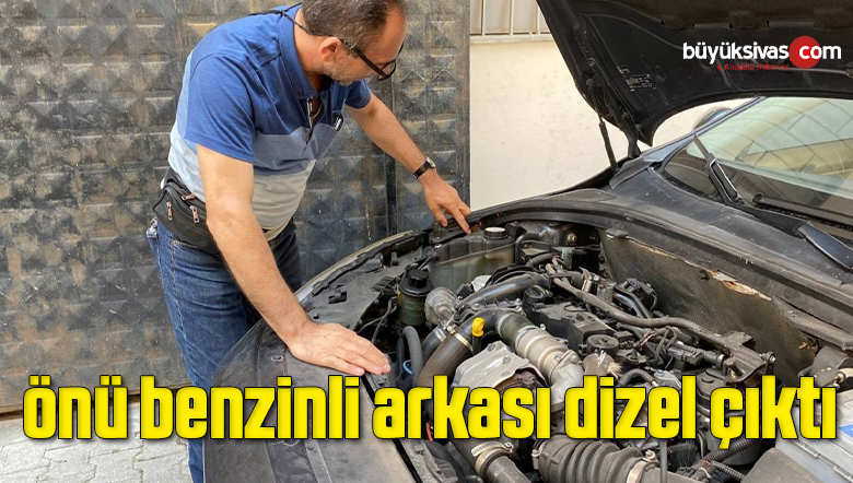 Aldığı ikinci el aracın önü benzinli arkası dizel çıktı