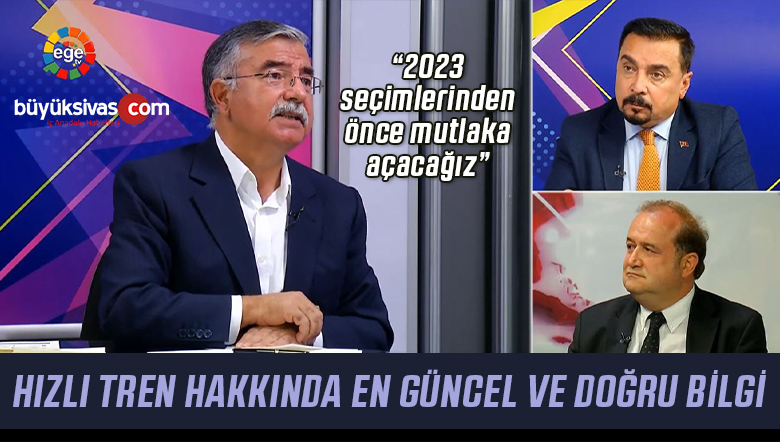 Bakan İsmet Yılmaz’ın Ankara Sivas Hızlı Treni Hakkındaki En Güncel Bilgiyi Açıkladı