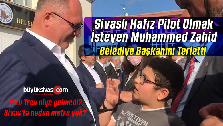 Sivaslı Hafız Pilot Olmak İsteyen Muhammed Zahid Belediye Başkanını Terletti