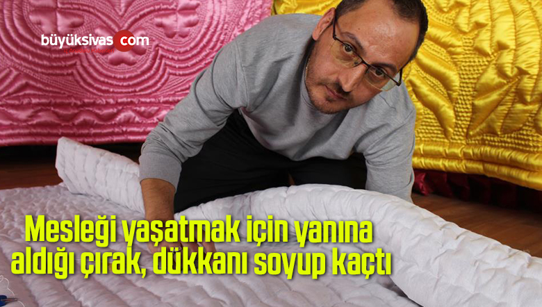 Mesleği yaşatmak için yanına aldığı çırak, dükkanı soyup kaçtı