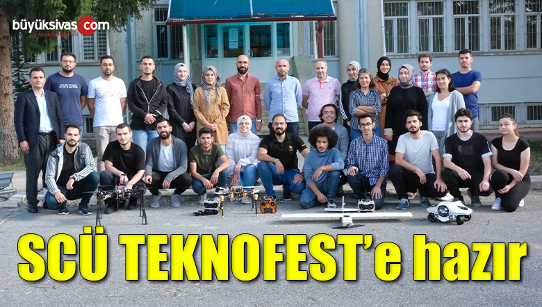 SCÜ TEKNOFEST’e hazır